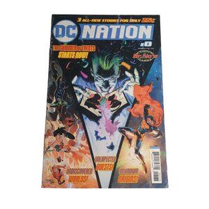 DC Nation Dr Nos Comics Games No 0 July 2018 Special Edition Worn Cover Boarded